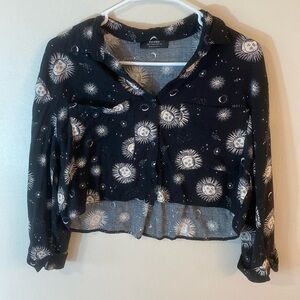 Bershka Summer Crop Top Size S